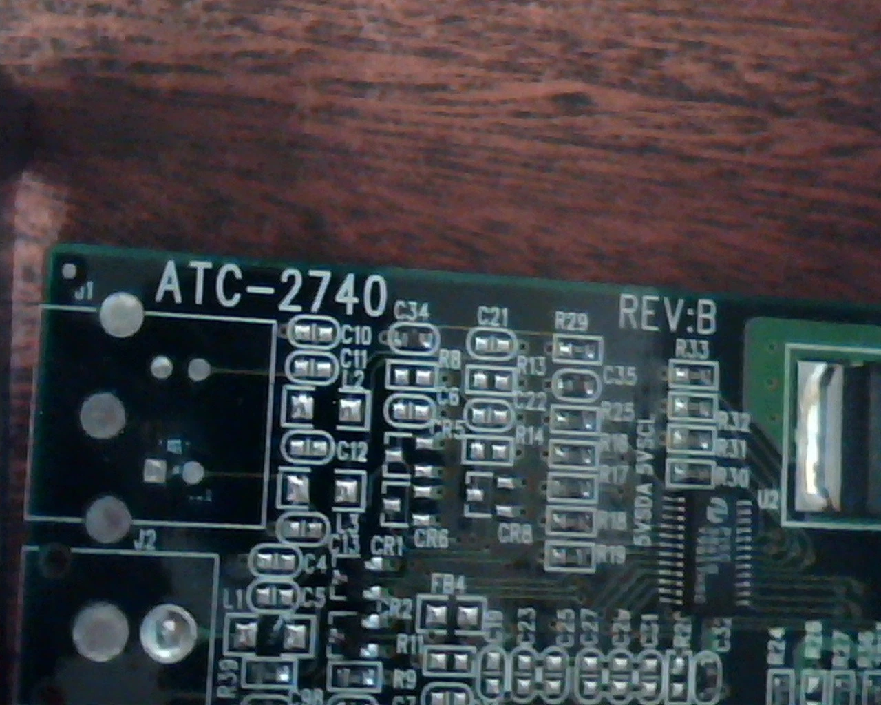 AGP card ATC-2740 Rev B 392-0740-B00R10 621-870087 VGA AA274008UUS019 - image 2