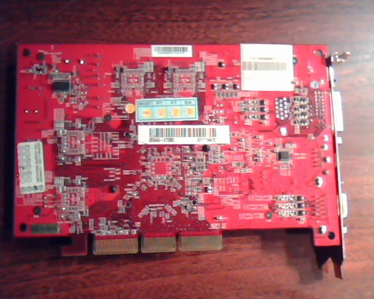 AGP card MSI 8888 Ver 20A MX440-VTD8X 64M Video VGA DVI NVIDIA Geforce4 MX440 - image 4