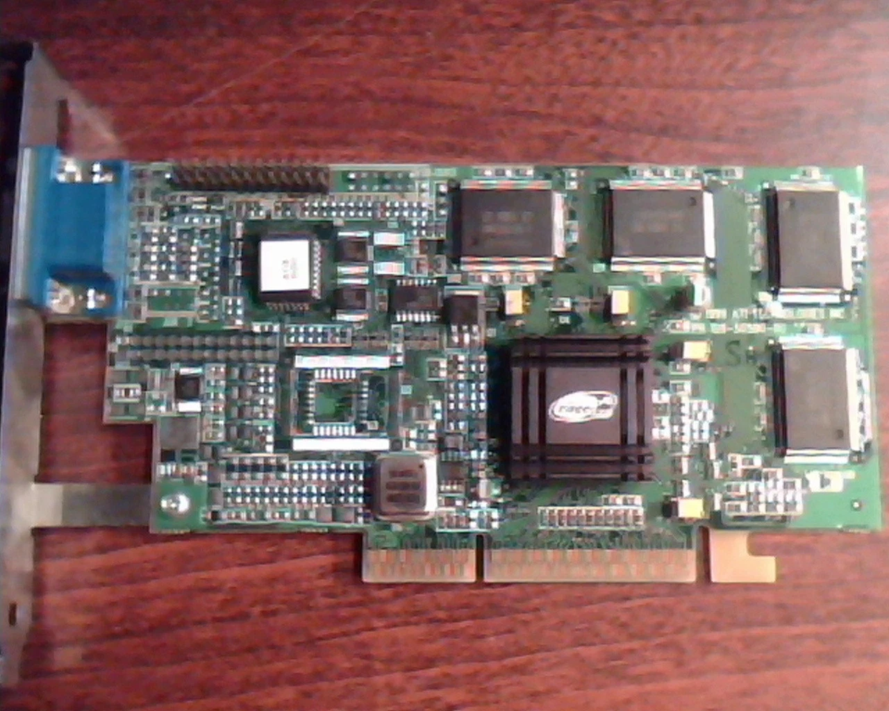 AGP card ATI Rage 128 Graphics 1025050403 N625 109-50500-00 VGA Video