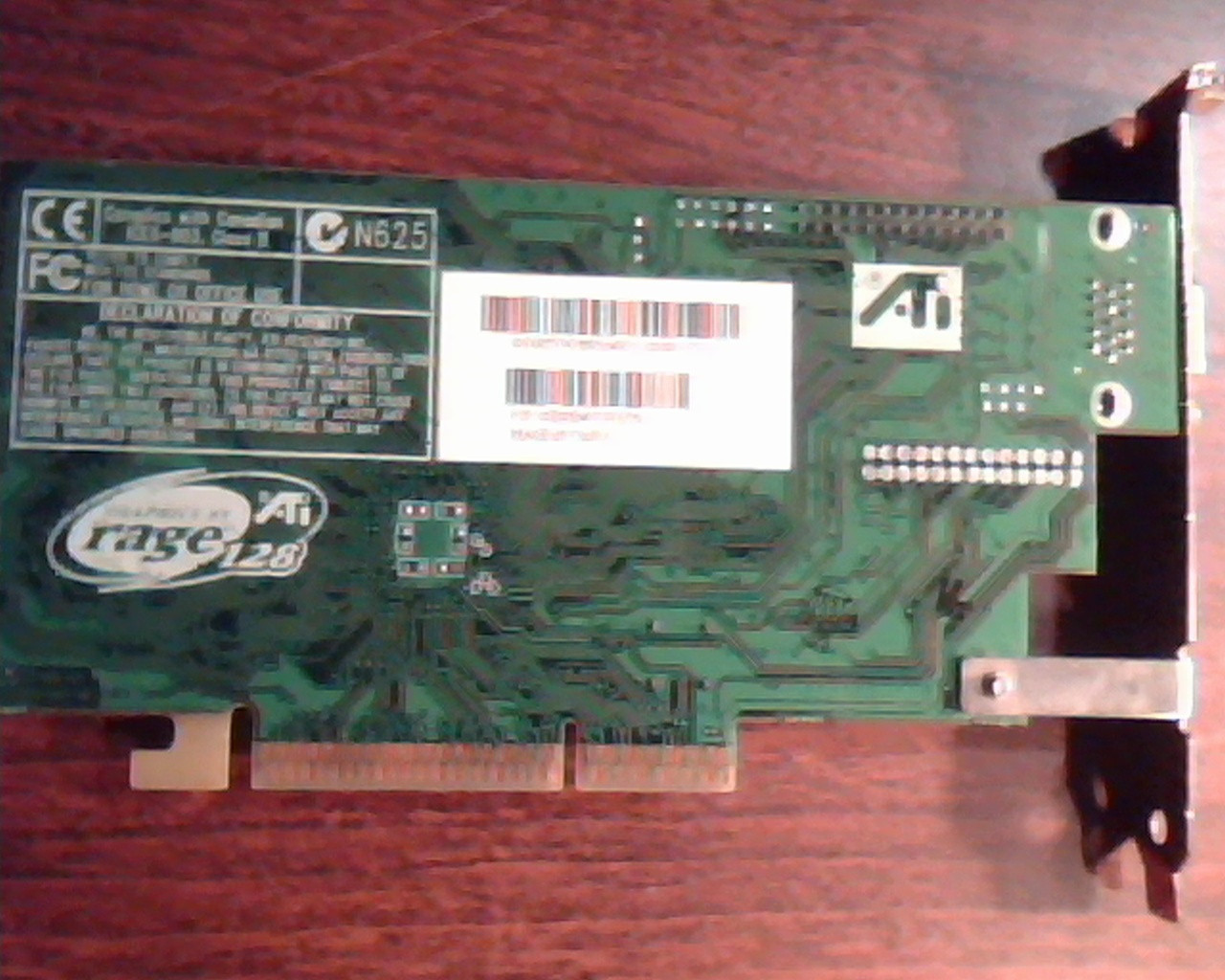 AGP card ATI Rage 128 Graphics 1025050403 N625 109-50500-00 VGA Video - image 4