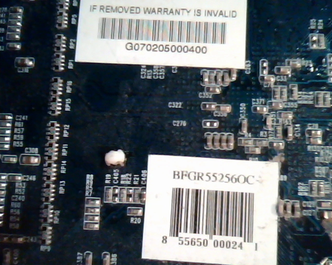 AGP card BFGR55256OC NVIDIA GeForce FX 5500 BFG 256MB VGA VIdeo - image 3