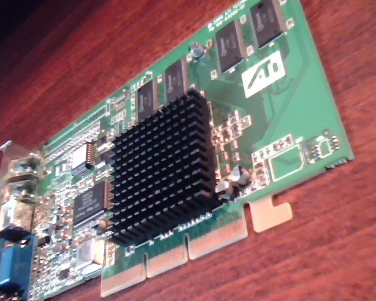 AGP card ATI Rage 128 Pro 109-63200-01 R128P-TVA 32MS-O 1026320202 VGA S-Video - image 2