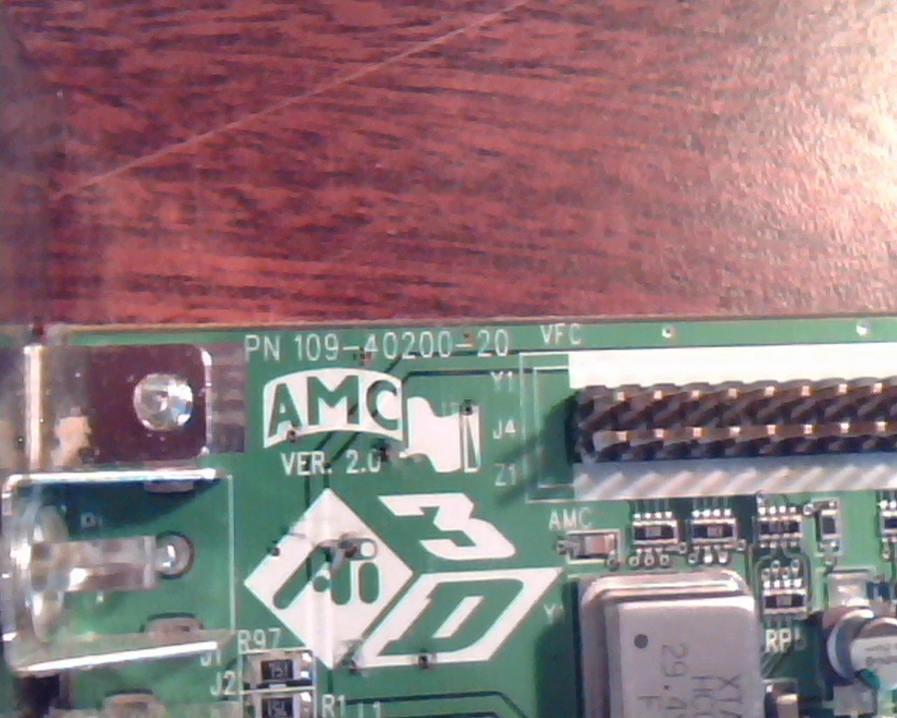 AGP card ATI Rage Pro Turbo 109-40200-20 Ver 2.0 AMC 102402041514850S-Video - image 2