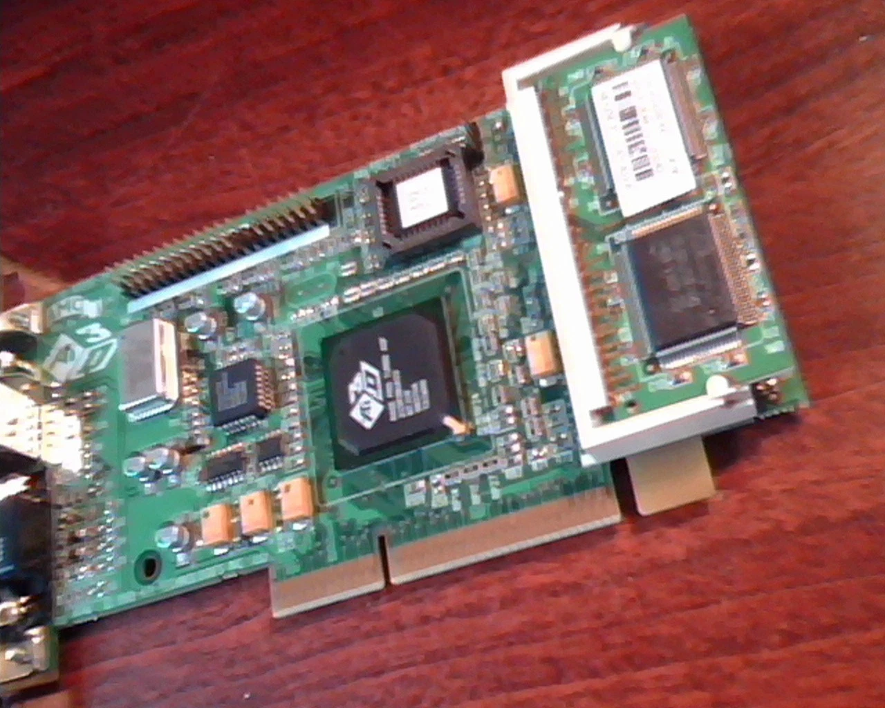 AGP card ATI Rage Pro Turbo 109-40200-20 Ver 2.0 AMC 102402041514850S-Video - image 3