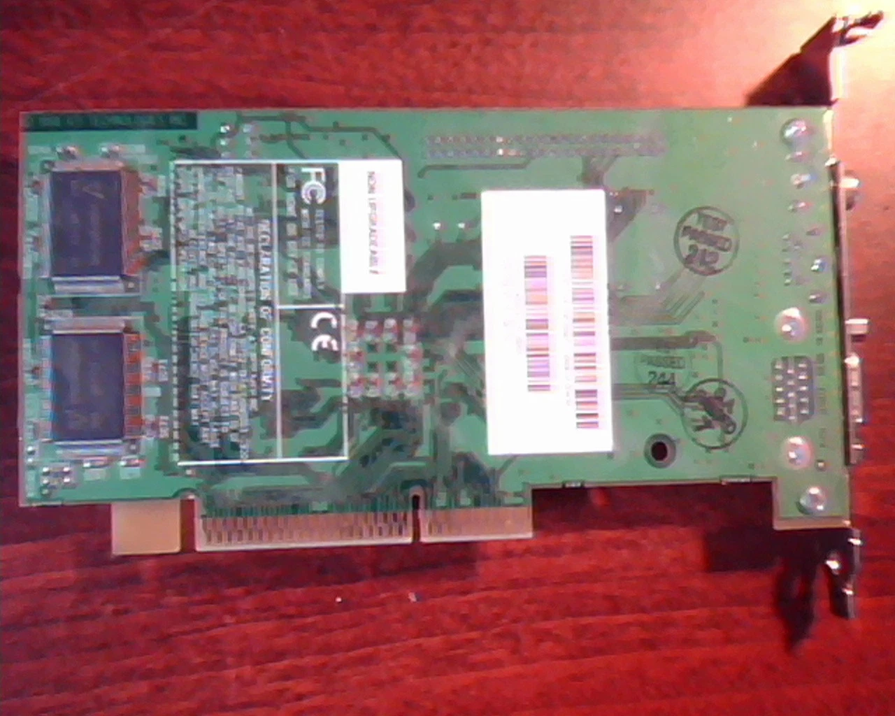 AGP card ATI Rage Pro Turbo 109-40200-20 Ver 2.0 AMC 102402041514850S-Video - image 5