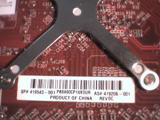 HP ATI Radeon X1600 XT 256MB Graphics Card PCI-e DVI-I 419543-001 109-A67131-00 - image 6