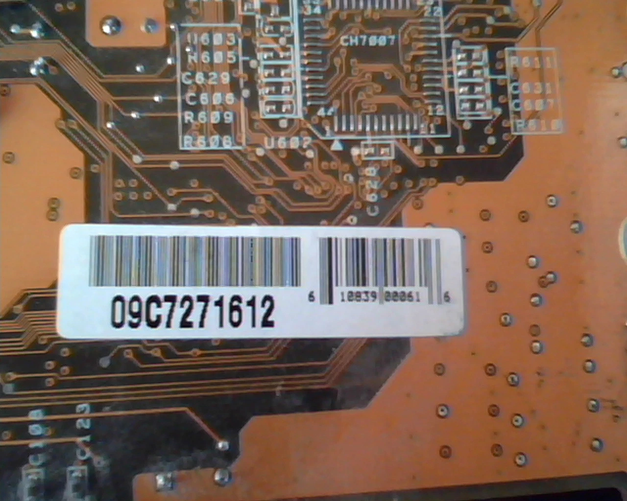 AGP card ASUS AGP-V7100 (T) SD 2MX32 09A180-C1V0DM-A01-00839 VGA - image 4