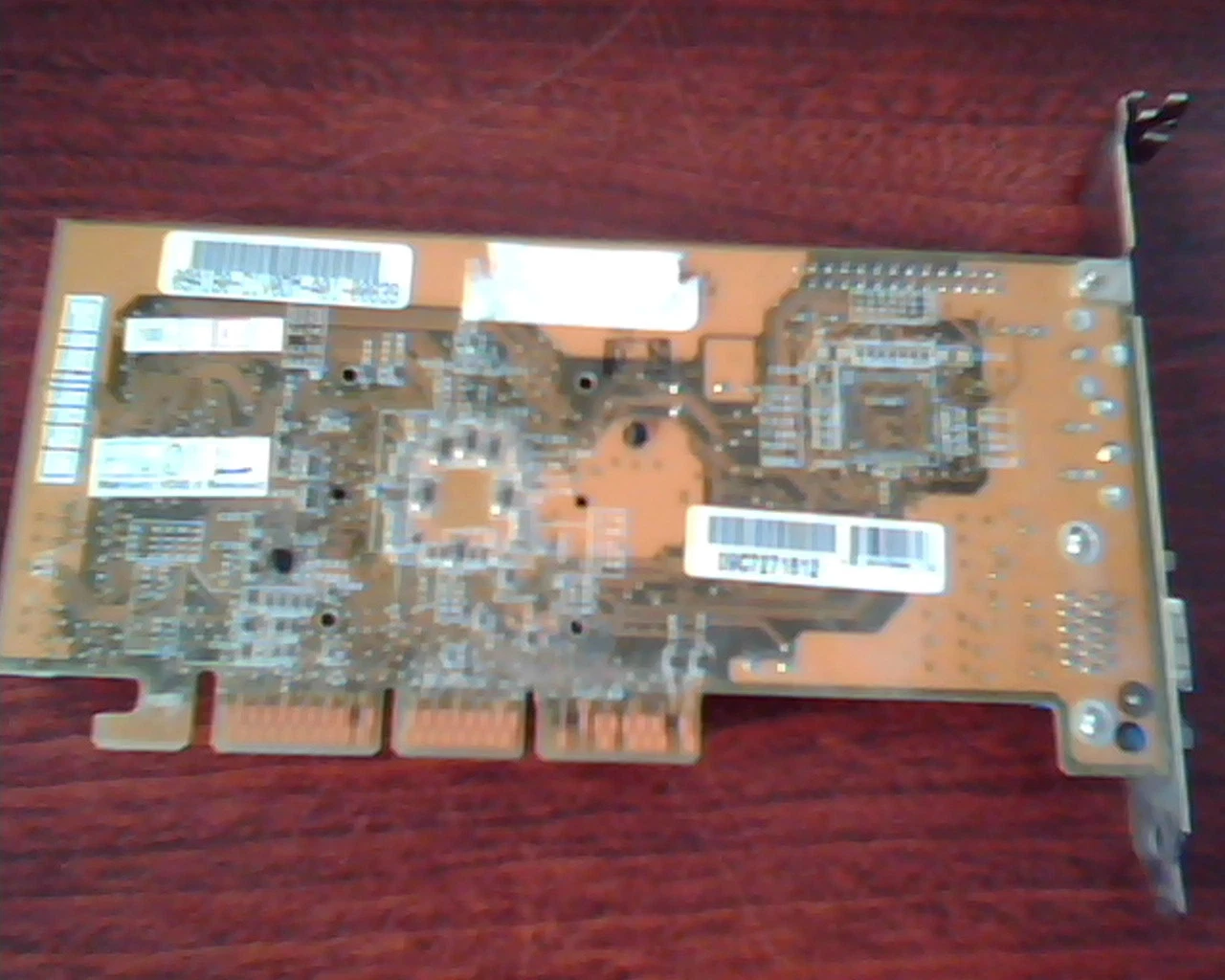 AGP card ASUS AGP-V7100 (T) SD 2MX32 09A180-C1V0DM-A01-00839 VGA - image 5