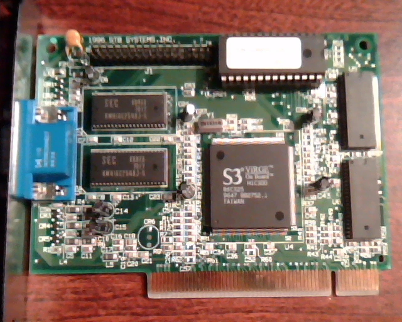 PCI card S3 VIRGE STB Systems 00058699 A01 13121-71S-1209 1X0-0417-509 VGA