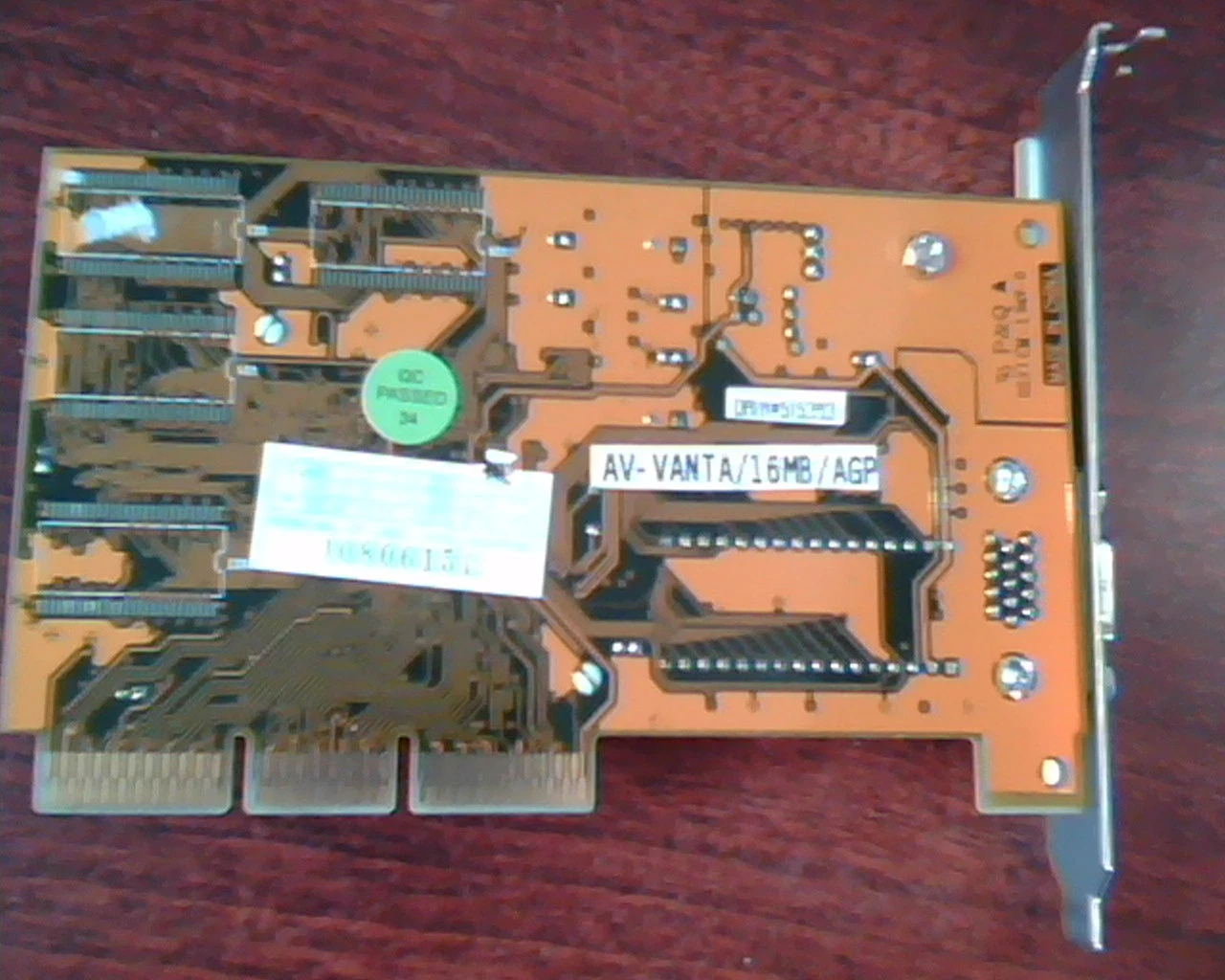 AGP card TNT Vanta 16MB TNT2 AV-Vanta 30-152A2-245-45A VGA Video - image 3