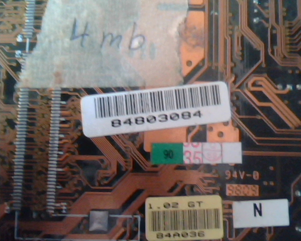 AGP card ASUS AGP-V264GT3 Rev 1.02 S-Video 84803084 4MB VGA DVI1201 - image 4