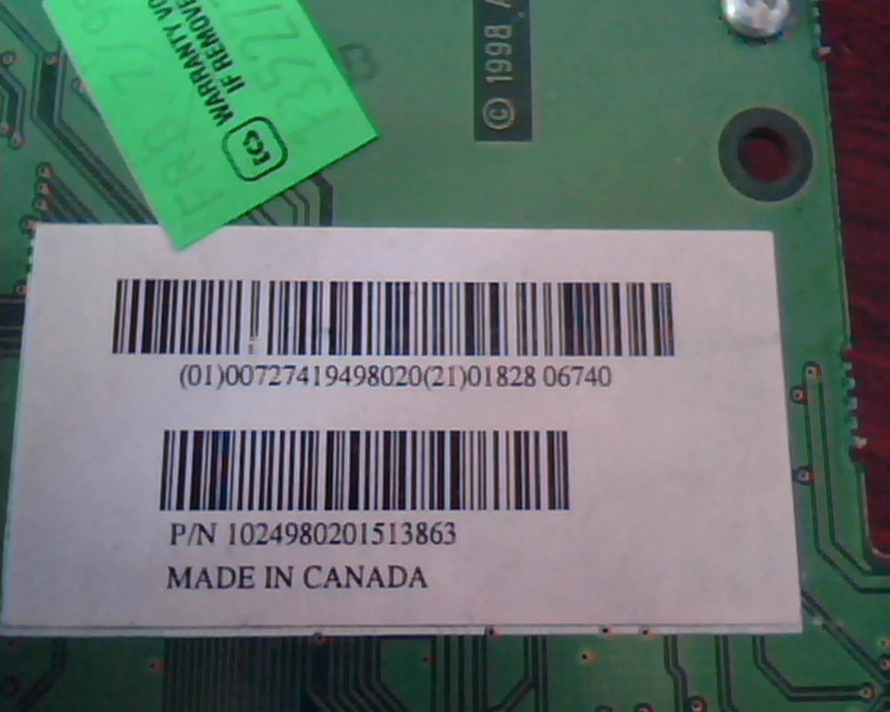 AGP card ATI 109-49800-00 3D Rage Pro 2X 1024980201513863 AMC Ver 2.0 VGA Video - image 5
