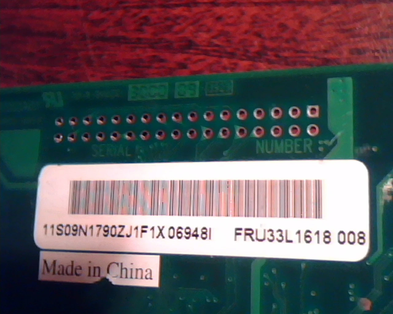 AGP card NumberNine FRU 33L1618 01-338340-00 SR9 SGRAM 8/16MB 00-338345-662 DVI - image 4