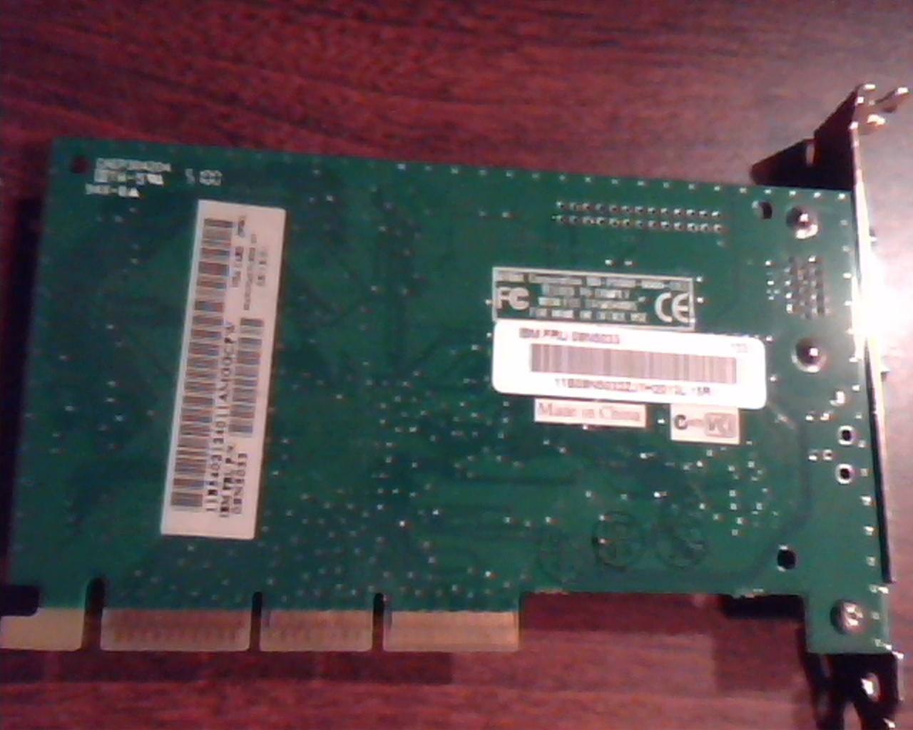AGP card NVIDIA 180-P0009-0000-C03 09N5033 NW VGA Video - image 2