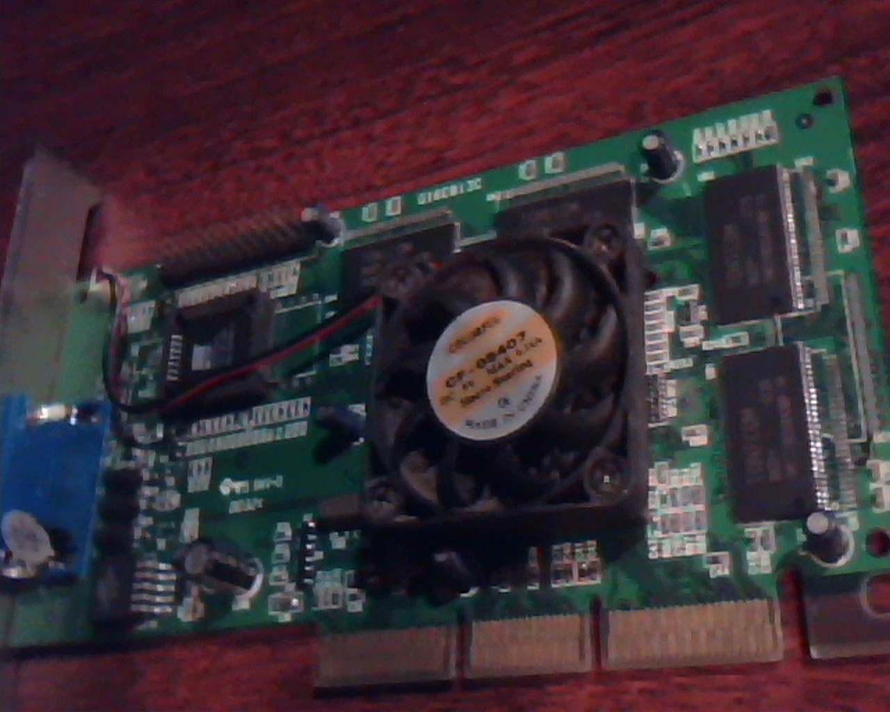 AGP card G-TNT2M64 32MB G16C013C VGA M64 TNT2 Video - image 2