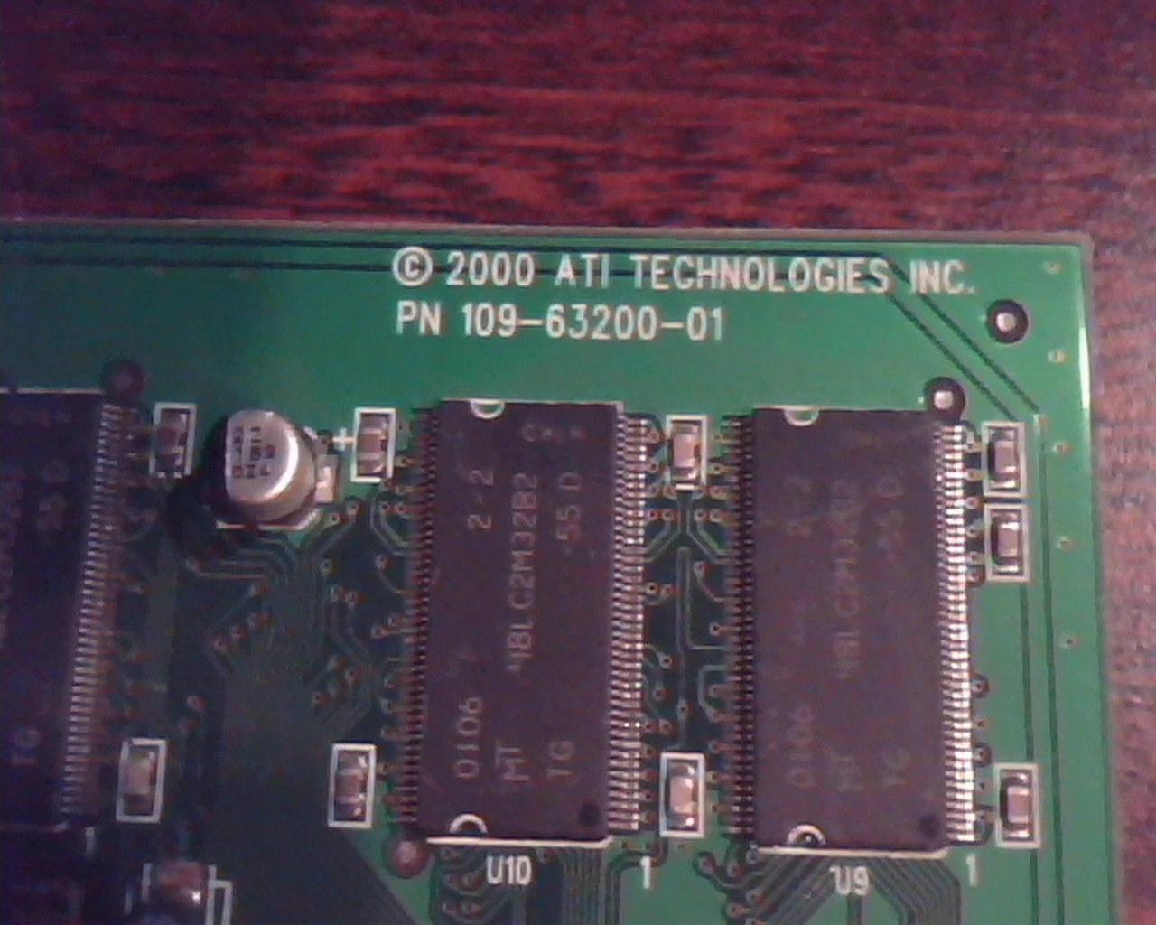 AGP card ATI Rage 128 Pro 109-63200-01 R128P SD32M N625 1026321600 VGA Video - image 2