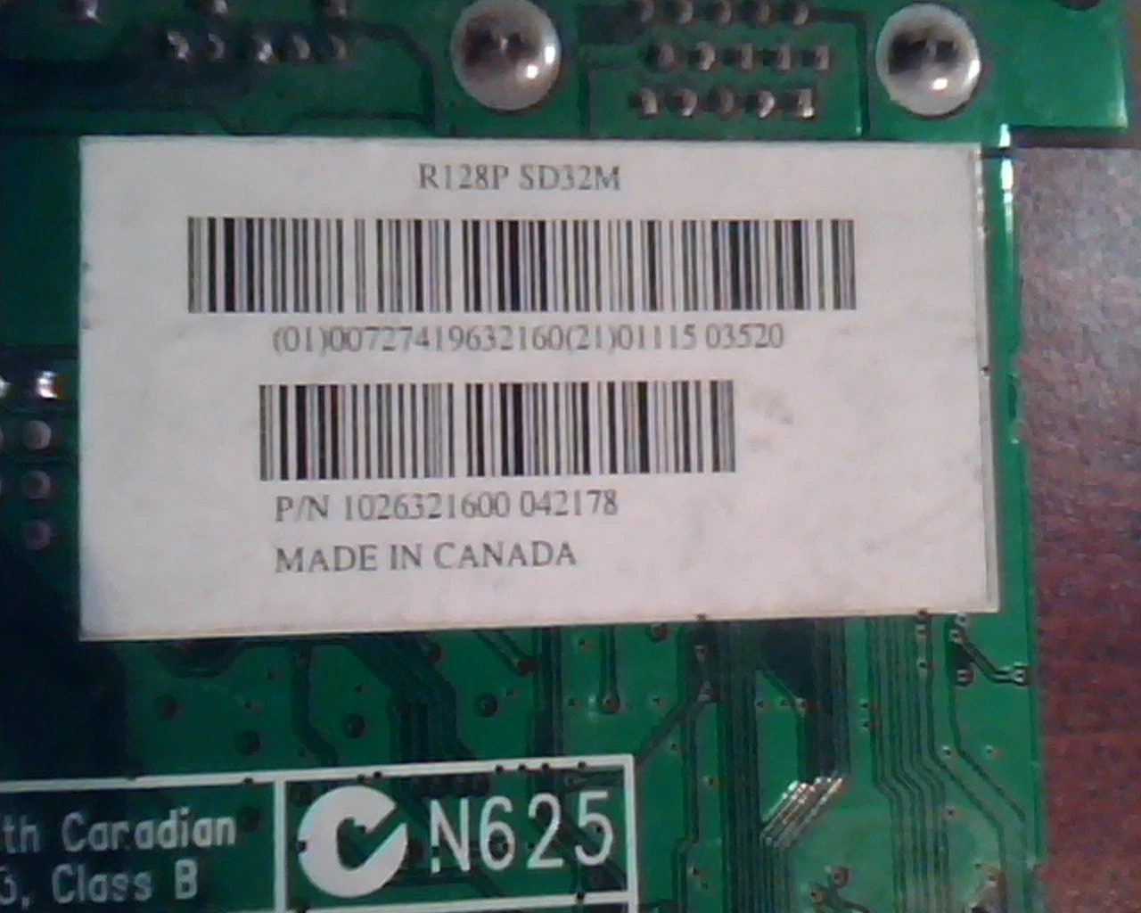 AGP card ATI Rage 128 Pro 109-63200-01 R128P SD32M N625 1026321600 VGA Video - image 4