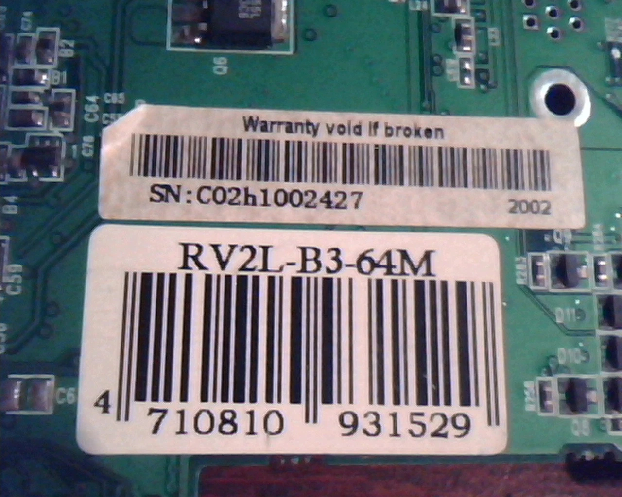 AGP card ATI RV2L-B3-64M RV2L DVI VGA Video Ver 1.0 D33053 - image 4