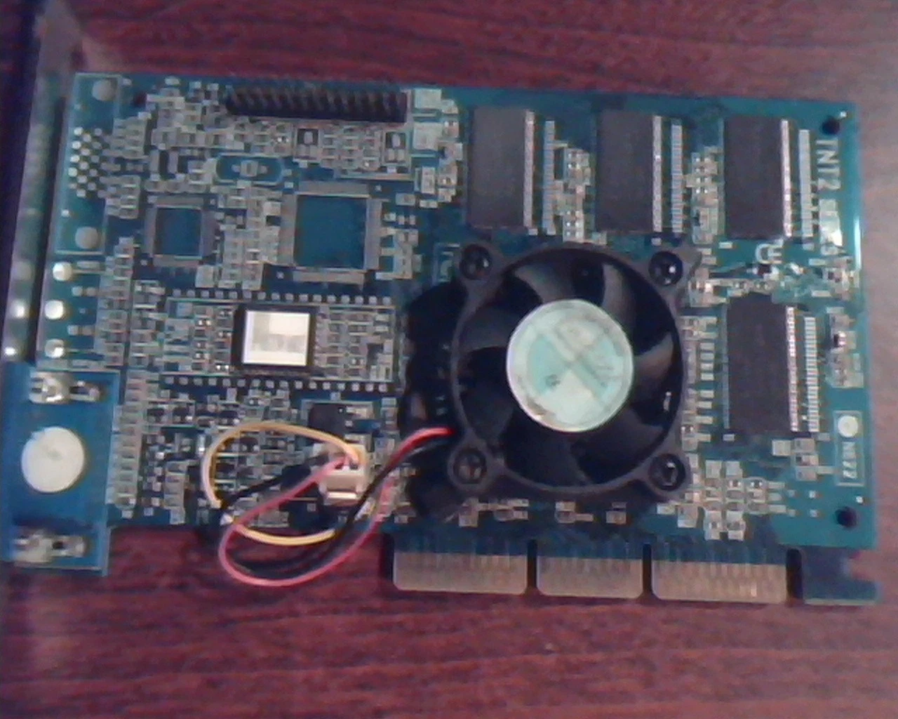 AGP card TNT2 Series Fastware VB RIVA 32MB HA2810 2811D 214165500047 VGA
