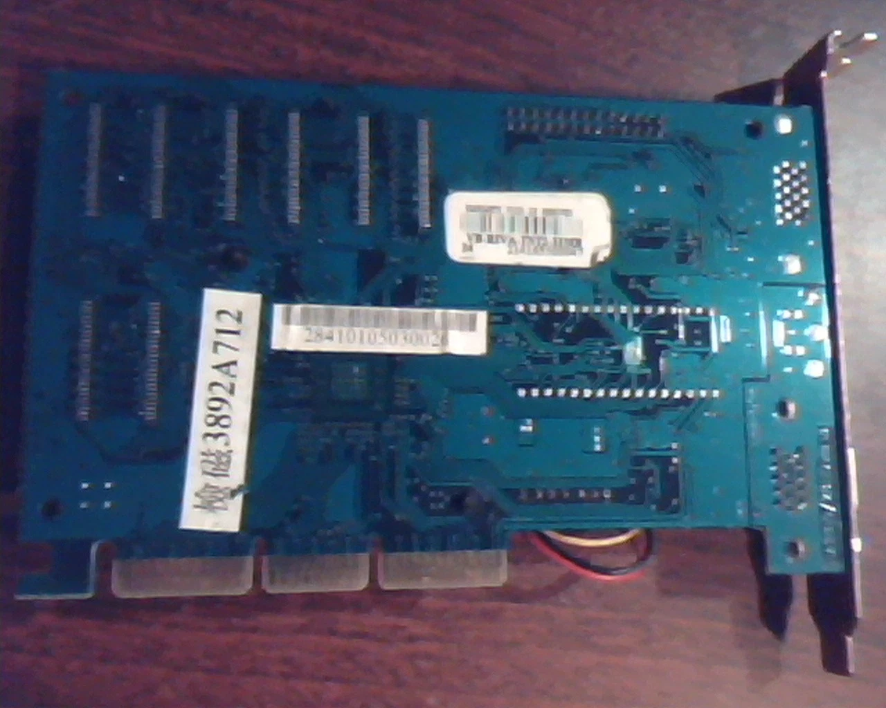 AGP card TNT2 Series Fastware VB RIVA 32MB HA2810 2811D 214165500047 VGA - image 2