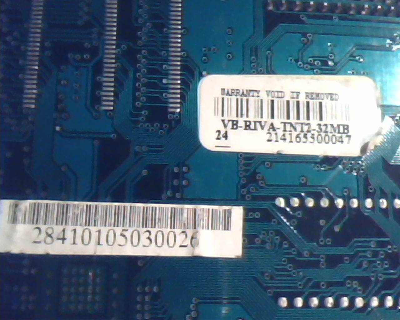 AGP card TNT2 Series Fastware VB RIVA 32MB HA2810 2811D 214165500047 VGA - image 4