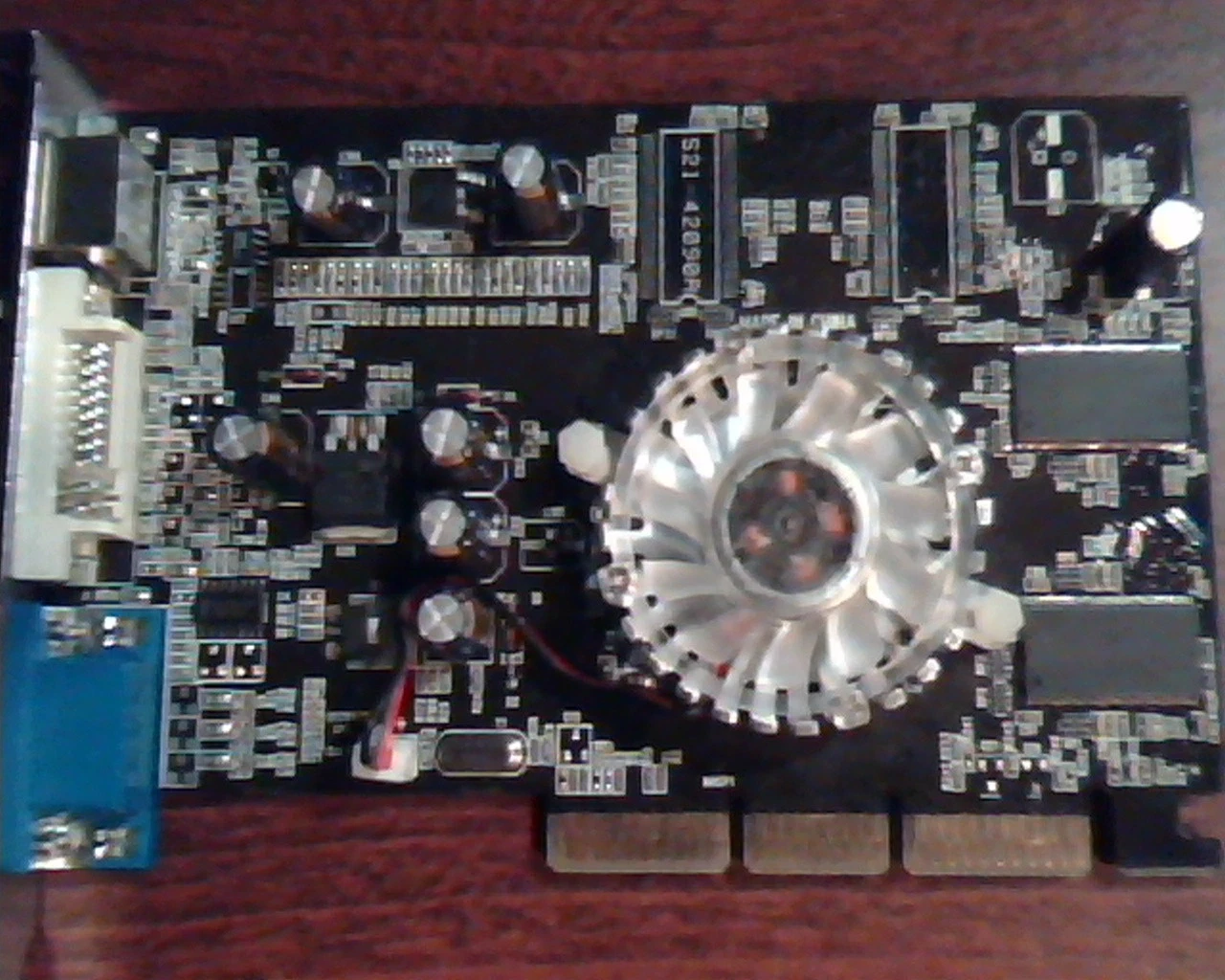 AGP card ATI 9250 ATI9250(42B) DDR 128MB TV DVI VGA Video S21-42090A