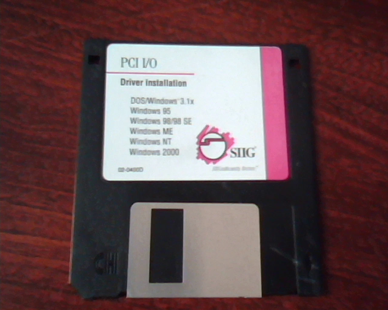 Floppy Disk SIIG PCI I/O Driver Installation 02-0400D DOS Windows