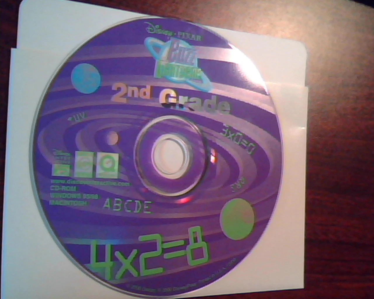 CD Disney Pixar Buzz Lightyear 2nd Grade Program Windows Macintosh Games - image 2