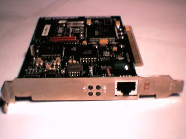 Cogent 10-100 Fast Ethernet Network Card EM110-TX-PCI 110001-0304 DEC 21140-AB - image 3