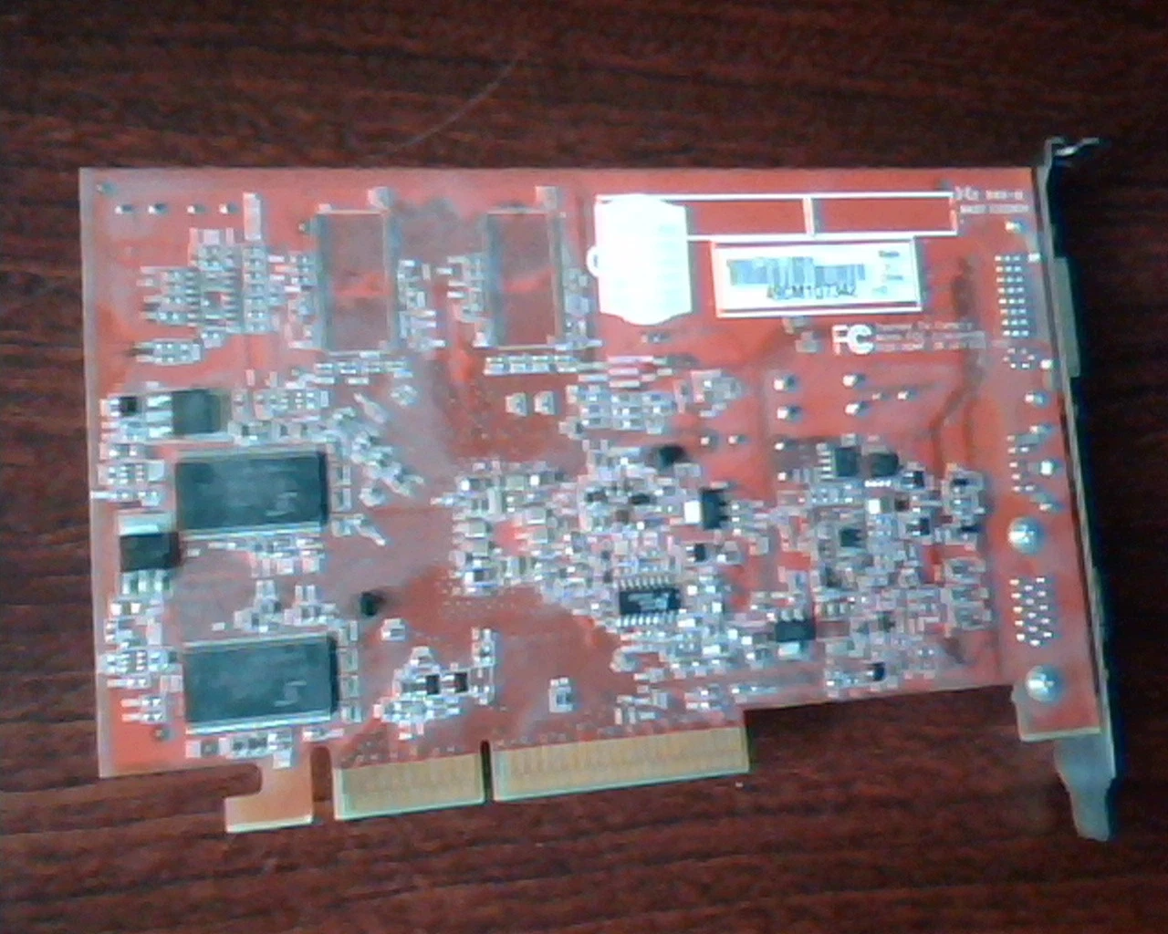 AGP card ASUS A9550 128M A9550/TD/N/128M/A DVI VGA TV - image 4