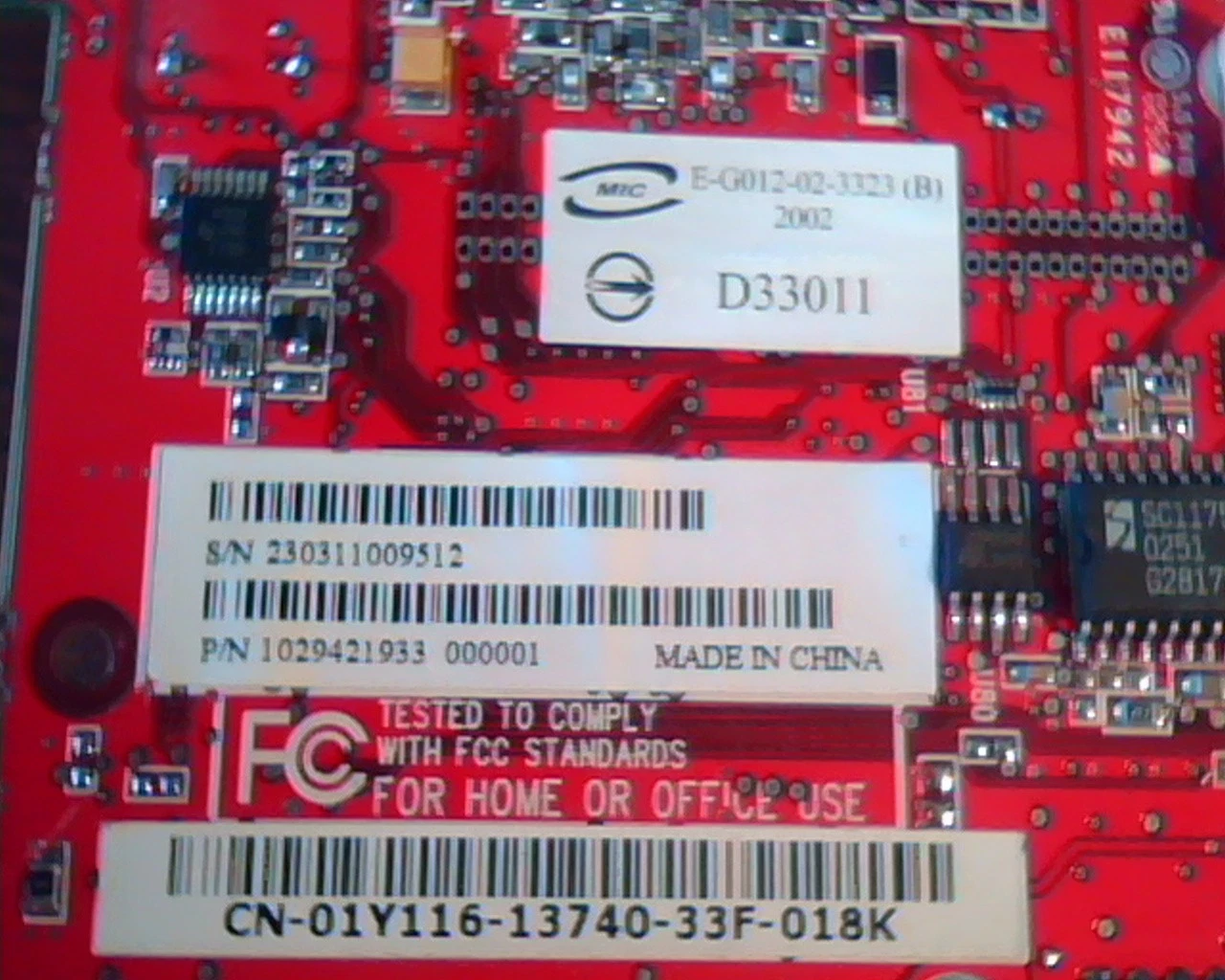 AGP card ATI Radeon 109-94200-30 Rev A02 1029421933 DVI TV VGA - image 3