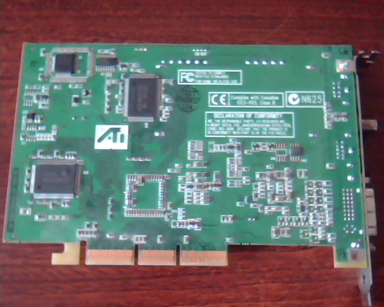 AGP card AIW 8500DV 64M DDR 109-83900-00 ATI Rage Theater DVI Vid-out CATV - image 4