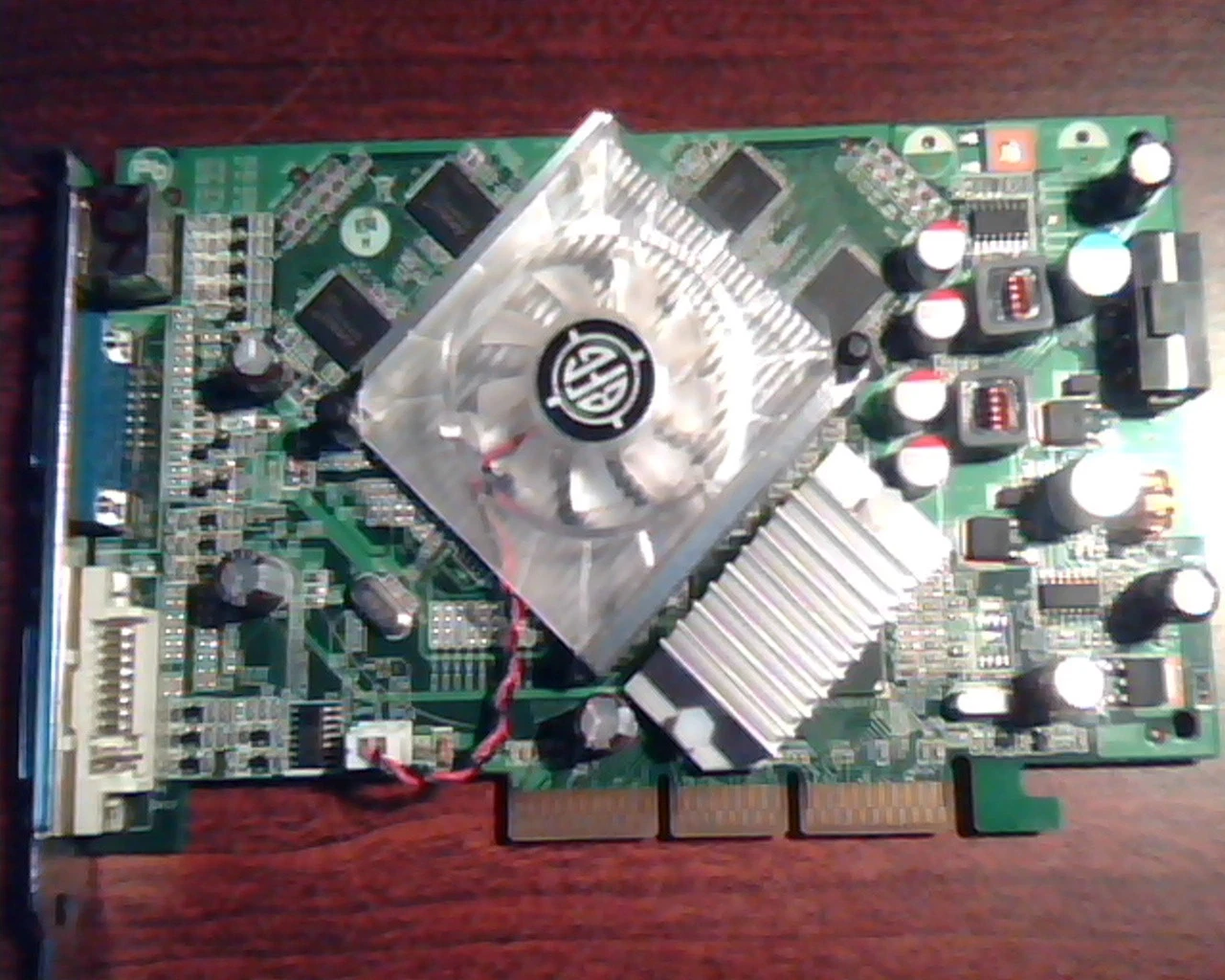 AGP card BFG GeForce 7300GT D512M BFGR73512GT DVI VGA TV-out