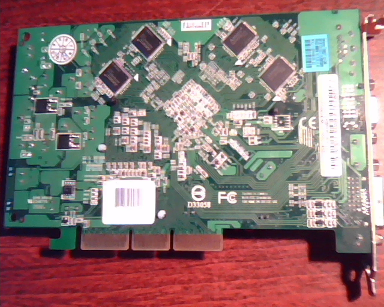 AGP card BFG GeForce 7300GT D512M BFGR73512GT DVI VGA TV-out - image 2