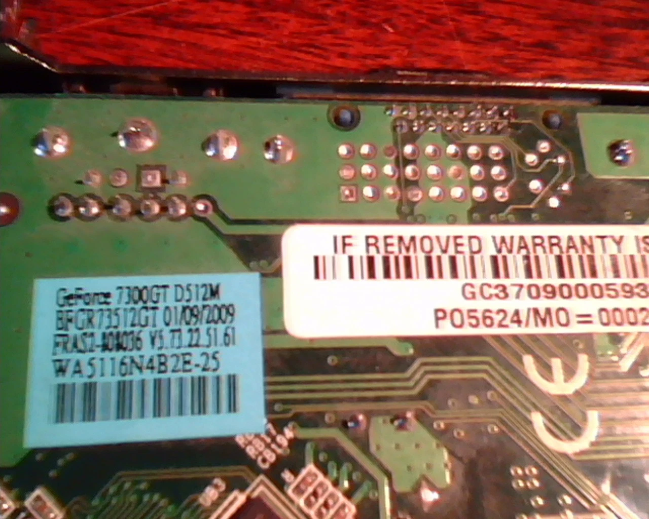 AGP card BFG GeForce 7300GT D512M BFGR73512GT DVI VGA TV-out - image 3