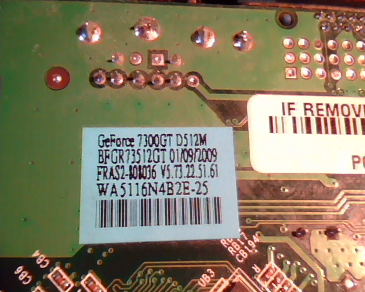 AGP card BFG GeForce 7300GT D512M BFGR73512GT DVI VGA TV-out - image 4