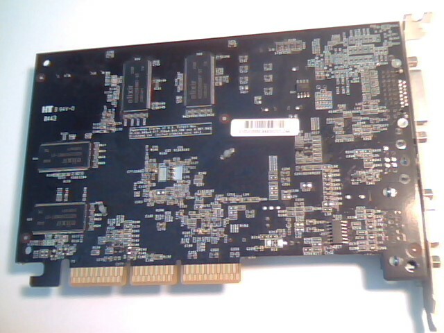 AGP card AOpen FX5500-DV256 FX5500 elixir 03915-1.4 DVI VGA TV 256MB ✅TESTED - image 2