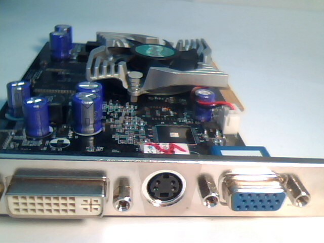 AGP card AOpen FX5500-DV256 FX5500 elixir 03915-1.4 DVI VGA TV 256MB ✅TESTED - image 3