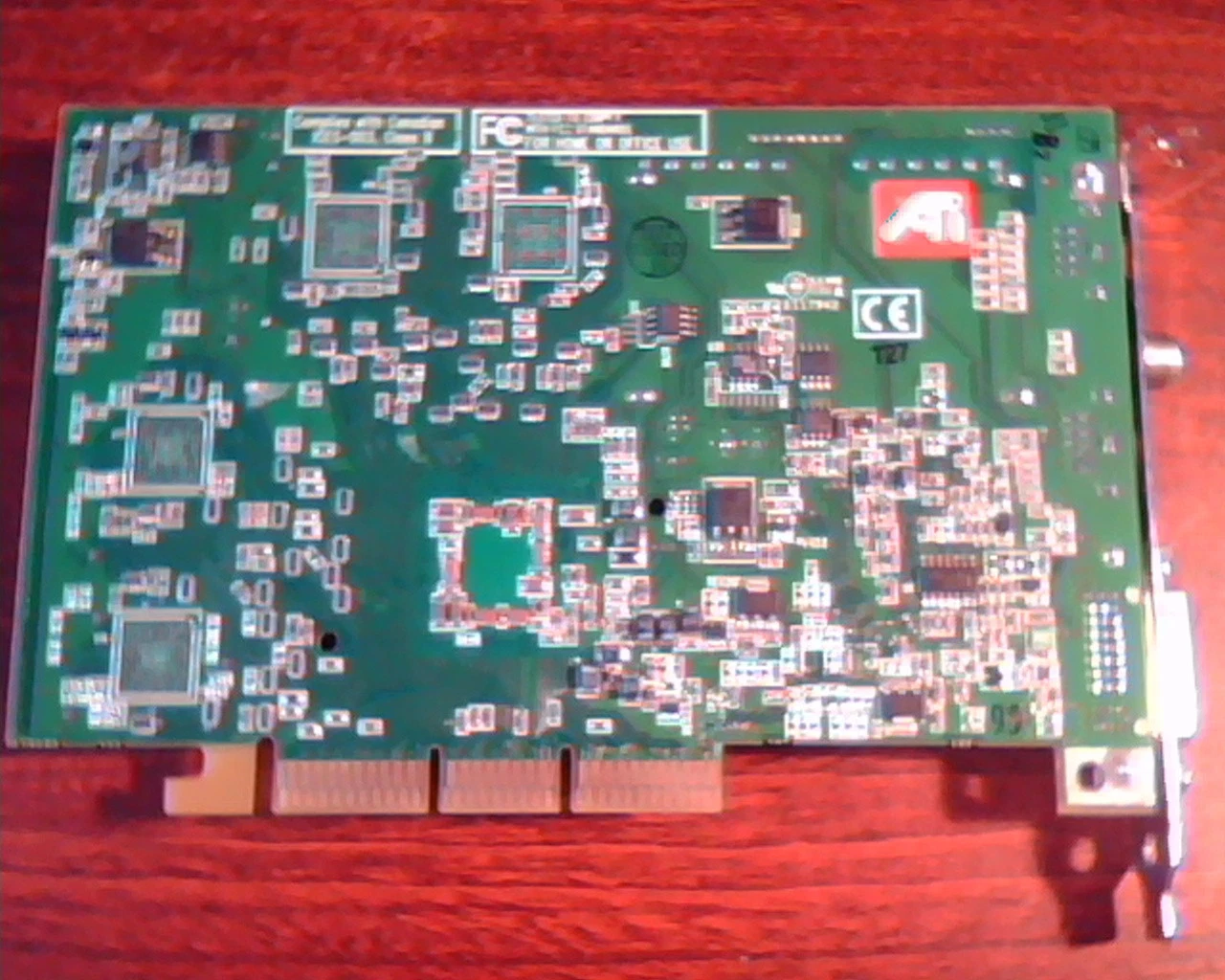 AGP card ATI AIW Radeon 900 64MB 109-95900-00 Theater 200 Vid DVI CATV - image 4
