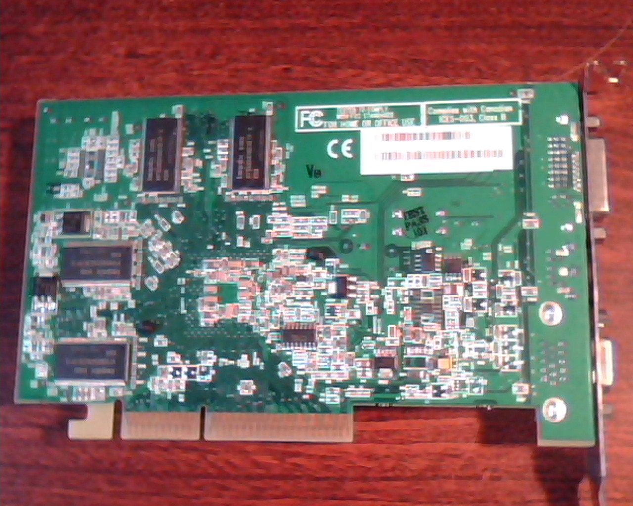 AGP card ATI 109-A03500-10 Radeon 9550XL 256MB 102A0352313 DVI VGA AV - image 4