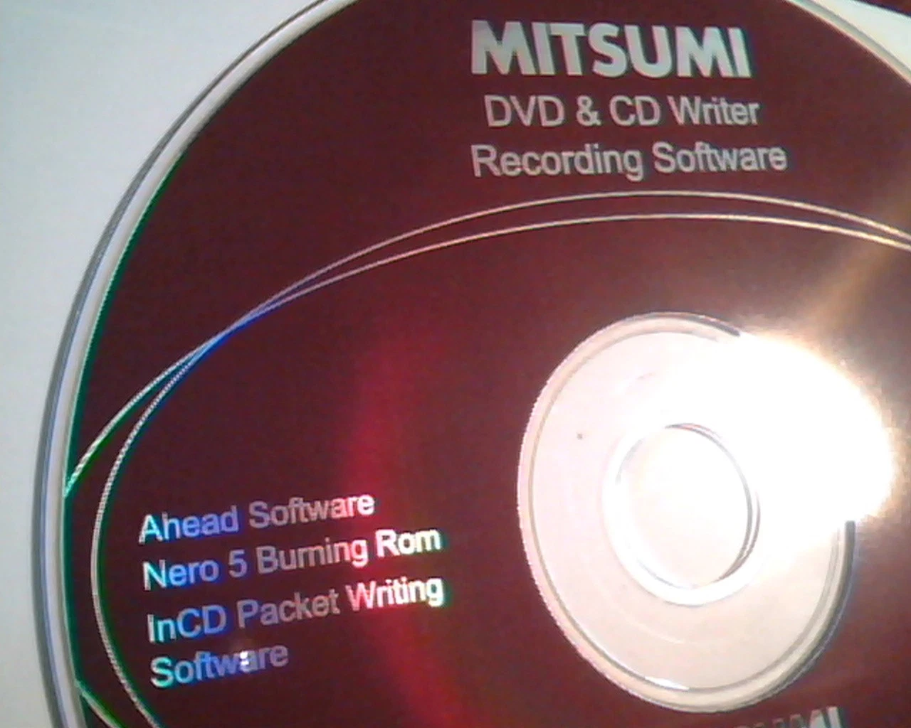 CD Mitsumi DVD and CD Writer Recording Ahead Nero 5 InCD Packet Writing Ver 18.0 - image 2