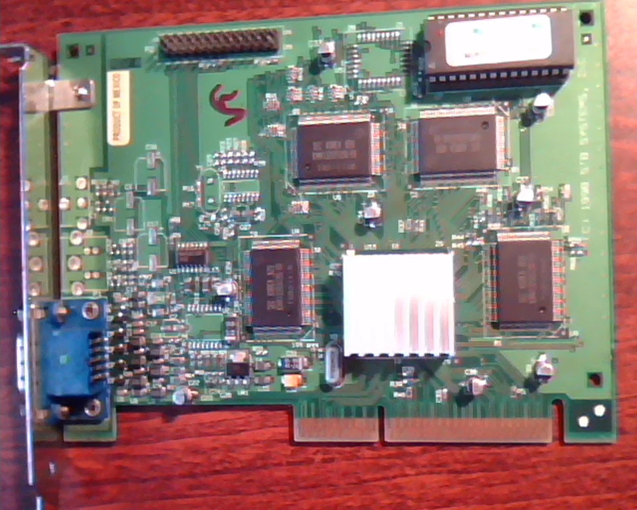 AGP card STB Systems Dell V-128 A/N100 1.21 Rev A 0003881D 210-0326-001 VGA
