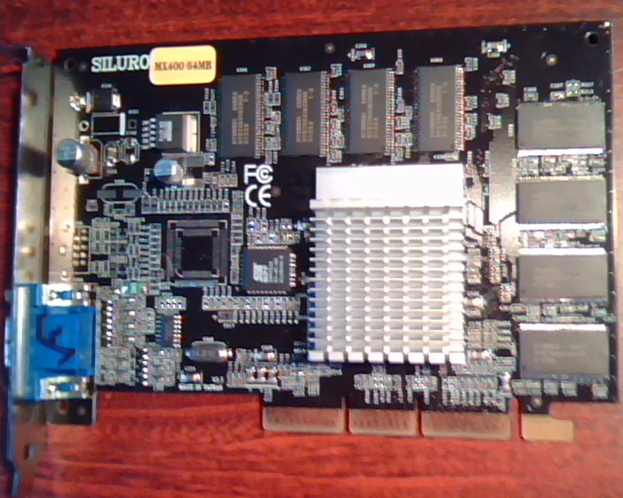 AGP card Siluro MX400 64MB MX400TIA012301 VGA MPF