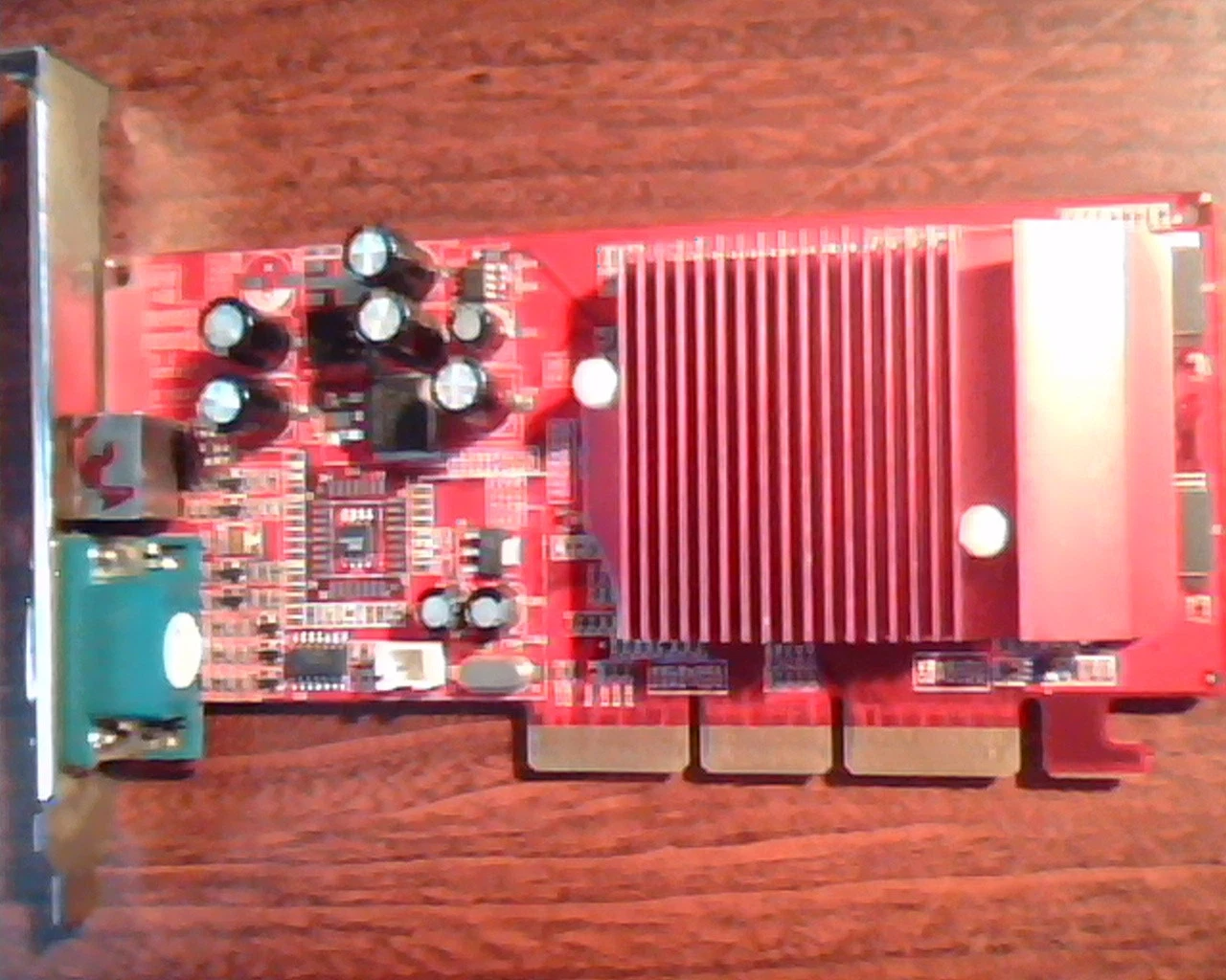 AGP card GF4 MX4000 Ver B 128M DDR TV-out GR0402014563 GeForce VGA