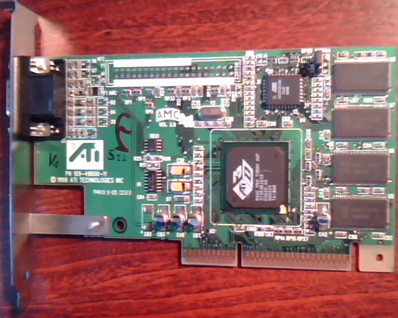 AGP card ATI 109-49800-11 Rage Turbo Pro 1025-210000021 N625 VGA