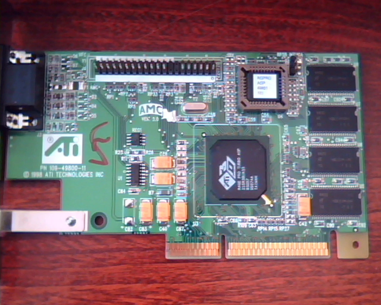AGP card ATI 109-49800-11 Rage Turbo Pro 1025-210000021 N625 VGA - image 7