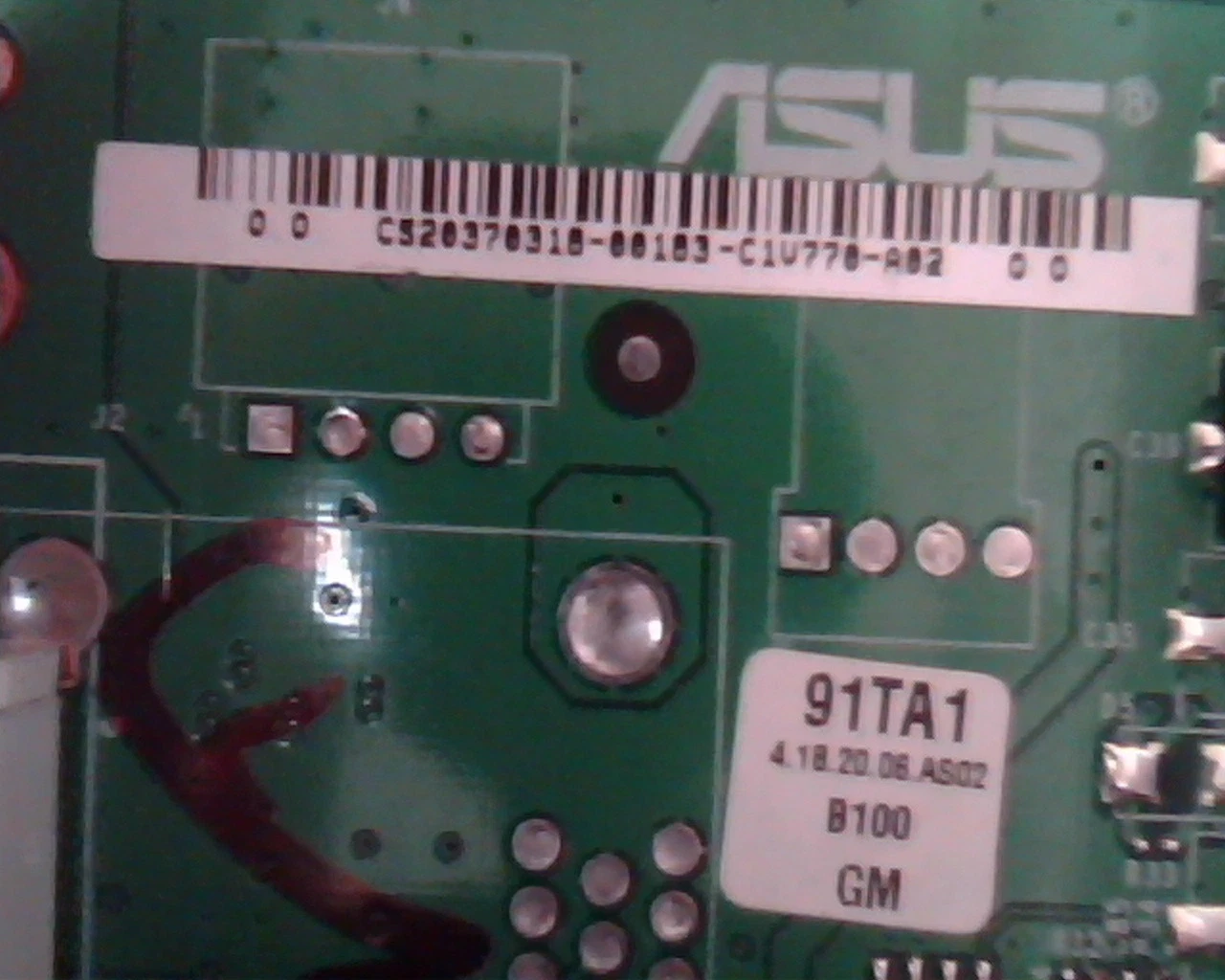AGP card ASUS V9180 64M Rev 1.01 NTSC TD N A C1V770 VGA DVI TV 9180 - image 3