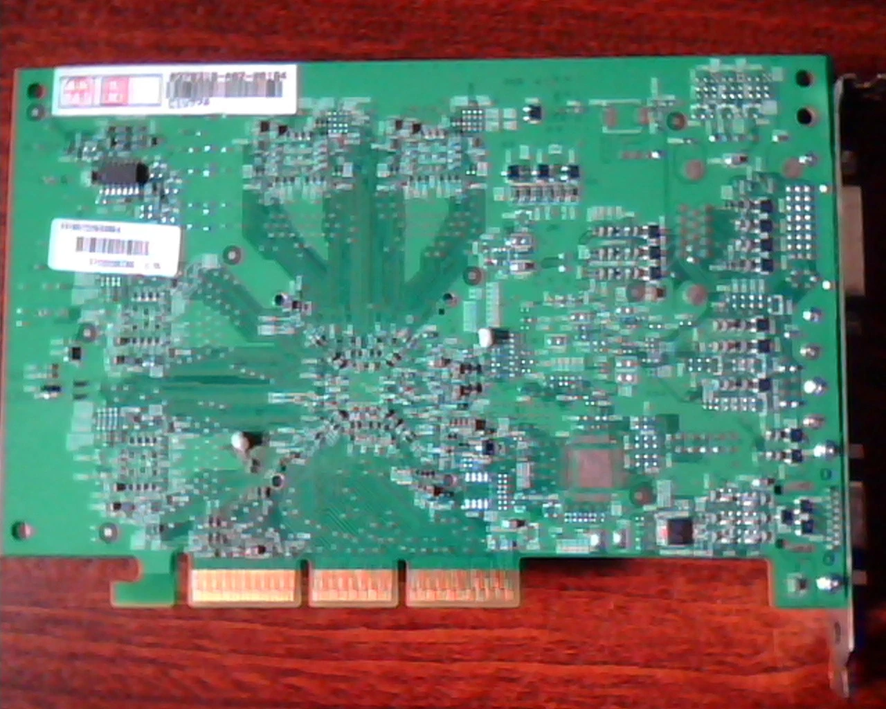 AGP card ASUS V9180 64M Rev 1.01 NTSC TD N A C1V770 VGA DVI TV 9180 - image 5