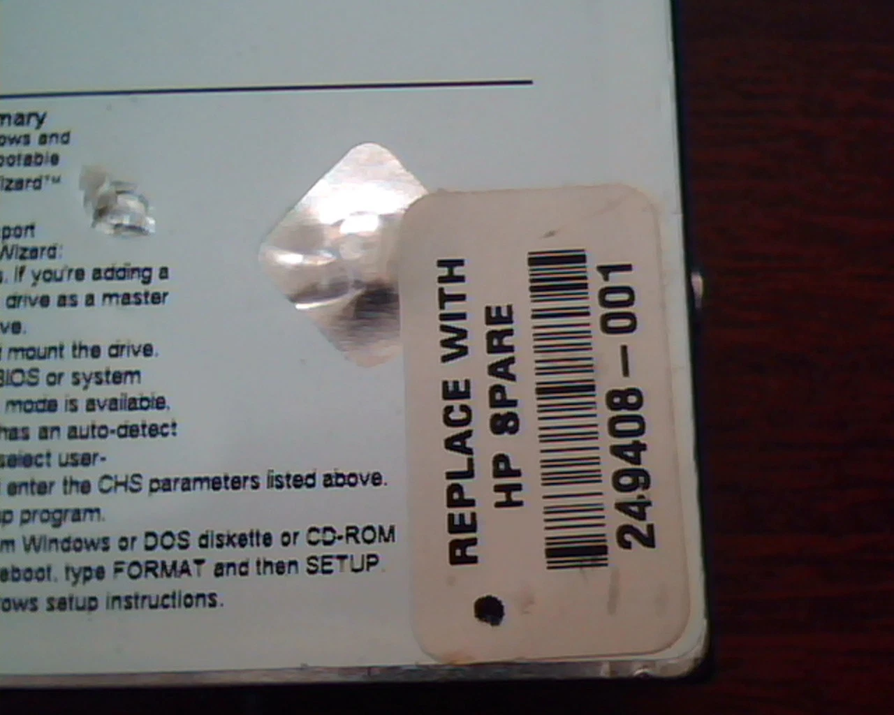 Hard Disk Drive IDE Seagate ST320014A 9W1021-030 100236888 MSMU1 292050-001 - image 3