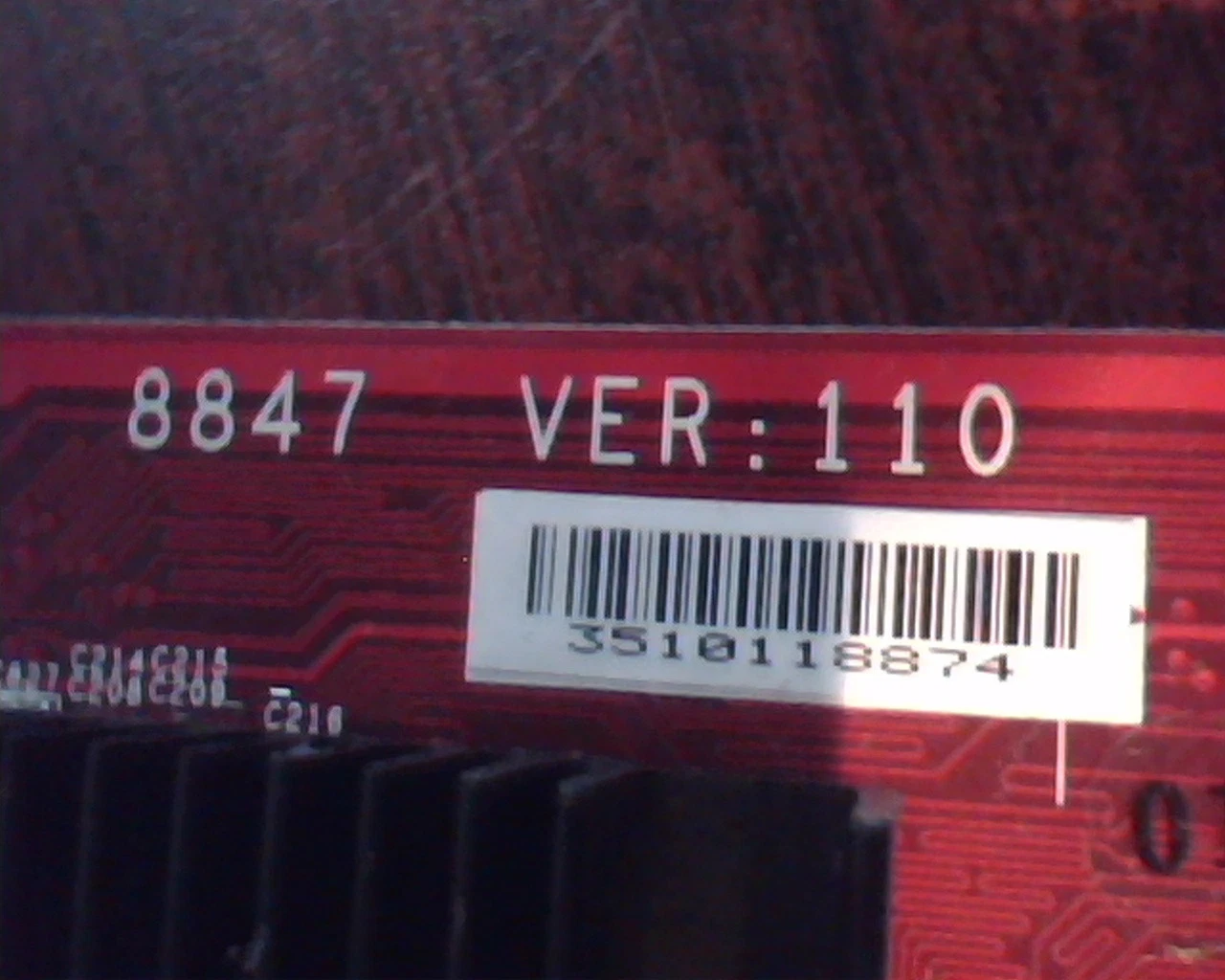 AGP card NVIDIA 8847 Ver 110 180-10073-0000-A01 8847-040 N1996 S-out VGA AV- out - image 3